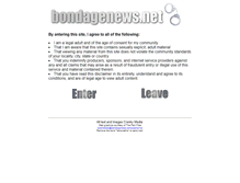 Tablet Screenshot of bondagenews.net
